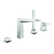 Grohe Allure Brilliant P. C. Combinaison baignoire 4 trous, levier avec insert, supersteel