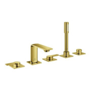 Grohe Allure combinaison baignoire 5 trous, montage sur banc de carrelage, cool sunrise