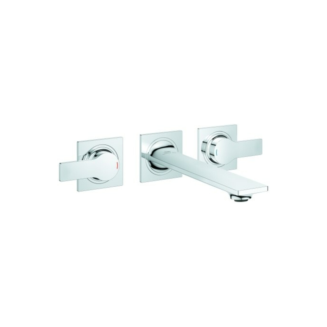Grohe Allure Kit de montage prêt à poser UP-3-L-WT-Ar, 1/2", H 20,8 cm, blanc, chrome