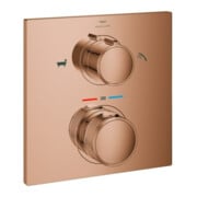 Grohe Allure Kit de montage prêt Thermostat baignoire encastré, 2 voies, warm sunset