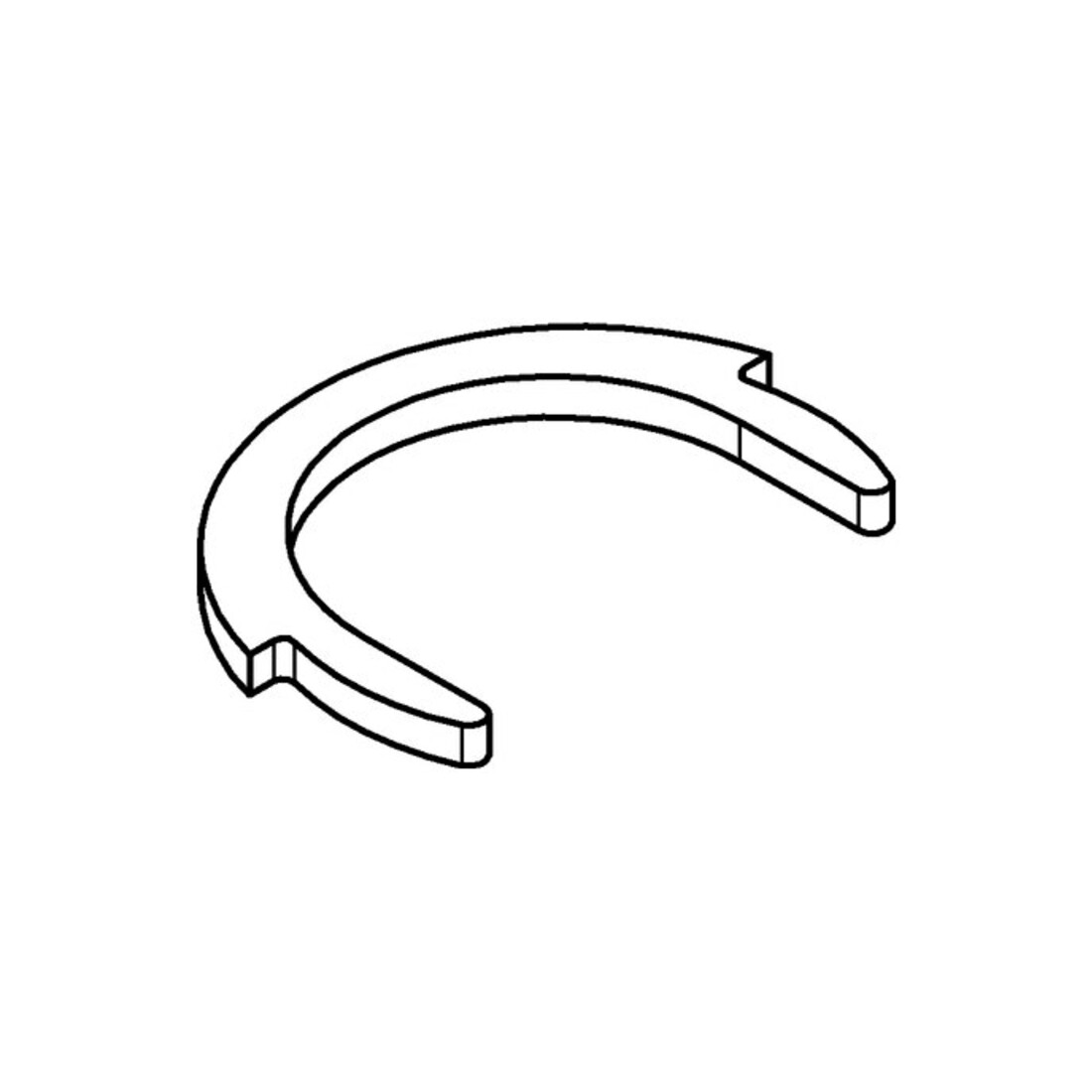 Grohe Anneau de sécurité 48266, lot de 5