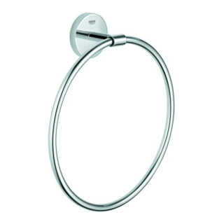 Grohe Anneau porte-serviettes BauCosmopolitan fixation cachée, chrome