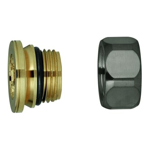 Grohe Anschlussverschraubung 45044 1/2" hard graphite gebürstet