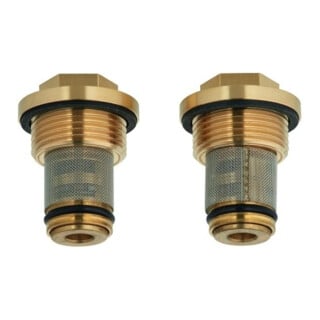 Grohe Anti-retour 14149 Lot de 2 chromé