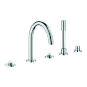 Grohe Atrio Priv. Coll. combinaison baignoire 5 trous chrome