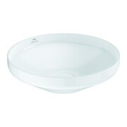 Grohe Aufsatzschale 45cm, rd, o. Hahnl., Überlauf, alpinweiß