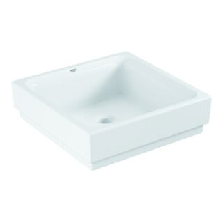 Grohe Aufsatzschale Cube Keramik 40cm, o. HL, o. ÜL, alpinweiß PureGuard