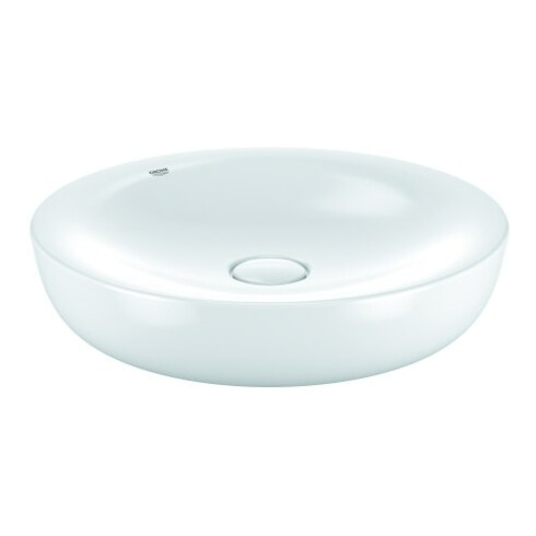 Grohe Aufsatzwaschtisch Essence Keramik 45x45cm, mir Ablaufventil, alpinweiß