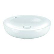 Grohe Aufsatzwaschtisch Essence Keramik 45x45cm, mir Ablaufventil, alpinweiß