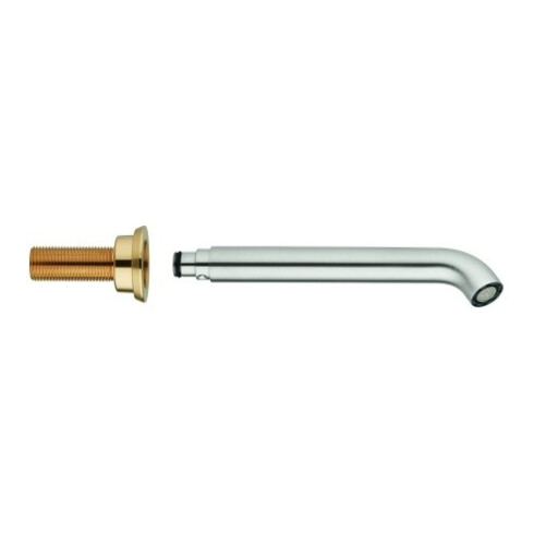 Grohe Auslauf 48638 Ausladung 180mm mit Mousseur supersteel