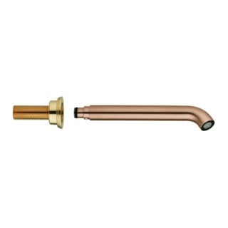 Grohe Auslauf 48638 Ausladung 180mm mit Mousseur warm sunset gebürstet
