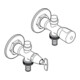 Grohe Außenwandventil EUROTEC DN 15 chrom-1