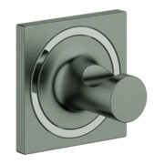Grohe Bademantelhaken Allure hard graphite gebürstet