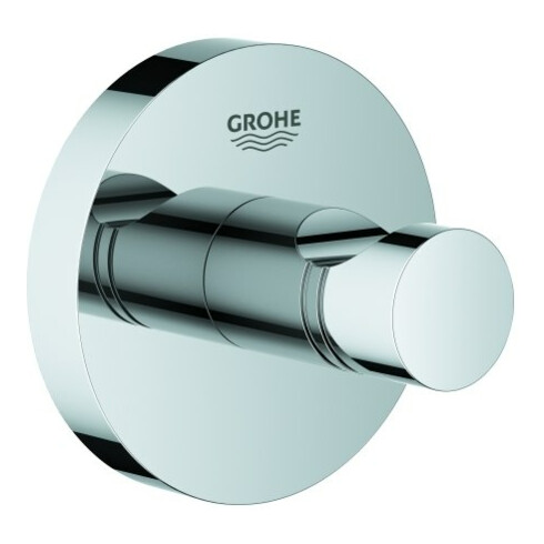 Grohe Bademantelhaken Essentials chrom, verdeckte Befestigung