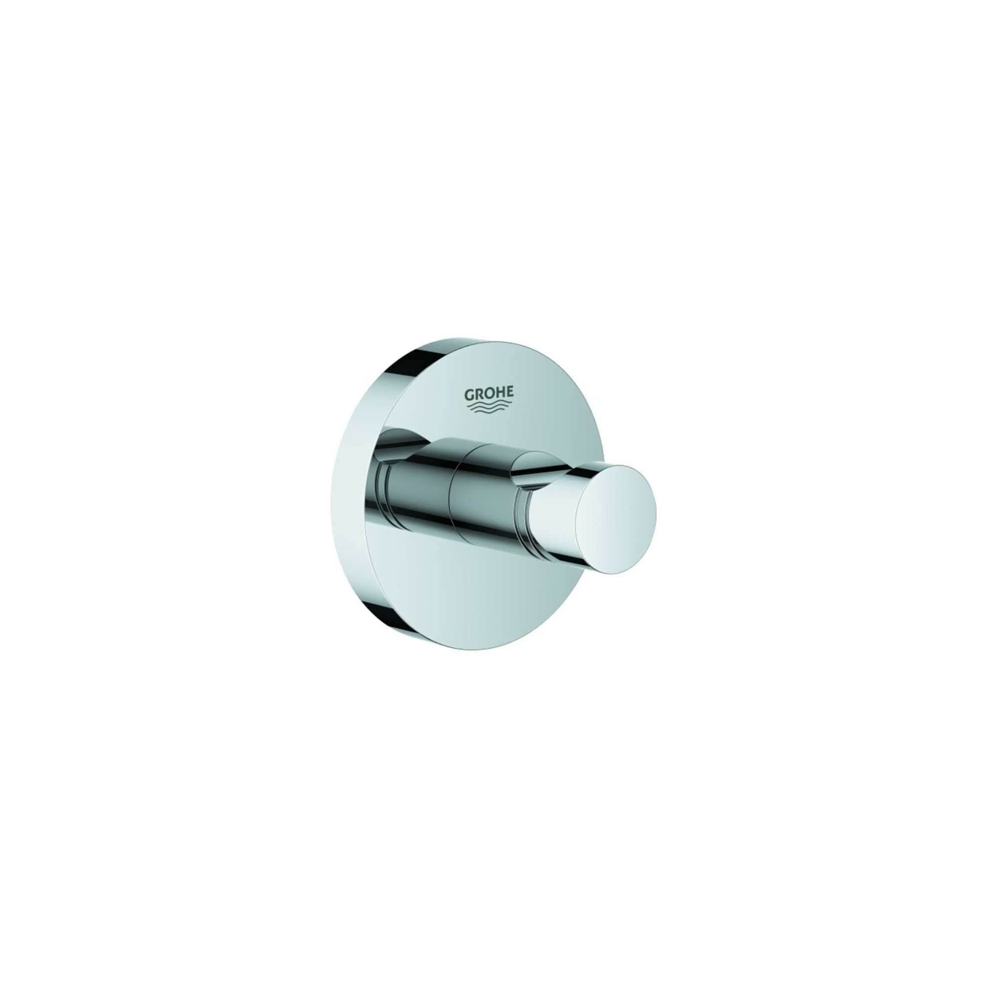 Grohe Bademantelhaken Essentials chrom, verdeckte Befestigung