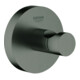 Grohe Bademantelhaken Essentials verd. Befestig., hard graphite gebürstet-1