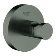 Grohe Bademantelhaken Essentials verd. Befestig., hard graphite gebürstet