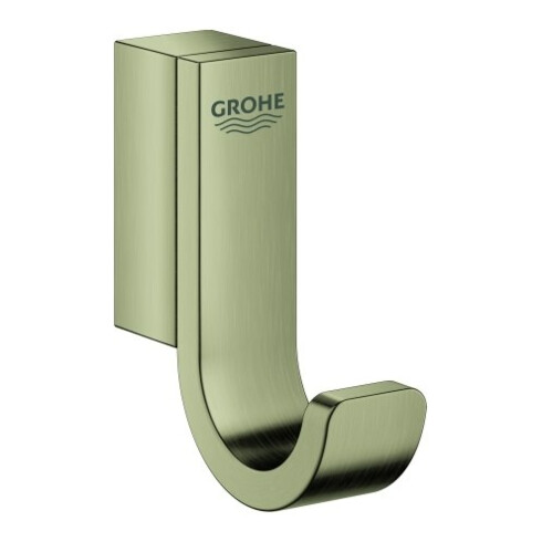 Grohe Bademantelhaken Selection einfach, nickel gebürstet