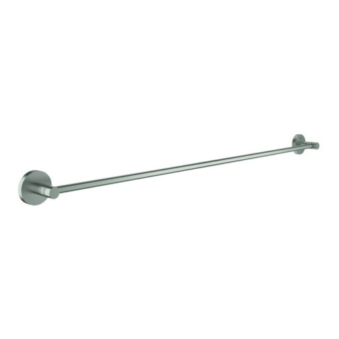 Grohe Badetuchhalter Essentials 80cm, supersteel, verdeckte Befestigung