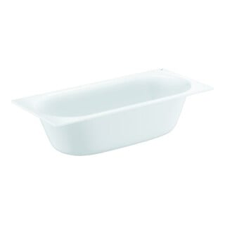 Grohe Baignoire Essence 180x45x80cm, îlot, avec trop-plein, blanc alpin