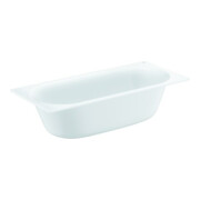 Grohe Baignoire Essence 180x45x80cm, îlot, avec trop-plein, blanc alpin