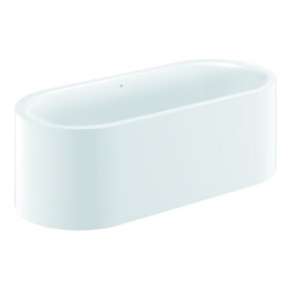 Grohe Baignoire Essence 180x57,5x80cm, îlot, avec trop-plein, blanc alpin