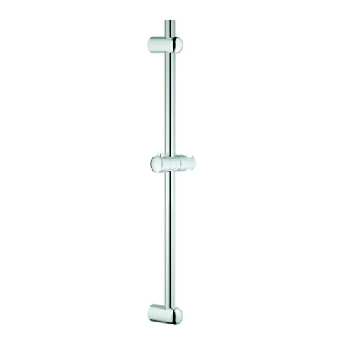 Grohe Barre de douche Euphoria C 60 cm, chrome, avec support mural, coulissant et articulé