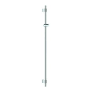Grohe Barre de douche Rainshower 115 cm, blanc et métal, coulissant et articulé, chrome