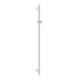 Grohe Barre de douche Rainshower 115 cm, blanc et métal, coulissant et articulé, chrome-1