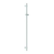 Grohe Barre de douche Rainshower 115 cm, blanc et métal, coulissant et articulé, chrome