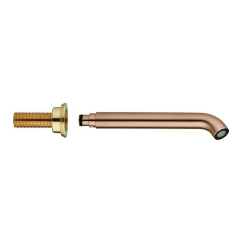 Grohe Bec 48638 Déport 180 mm avec mousseur Warm Sunset brossé