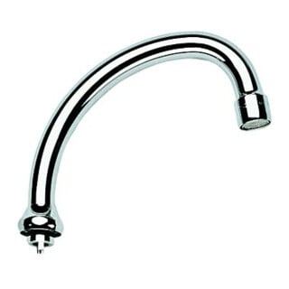 Grohe Bec de robinet 13076, projection 140 mm, pivotant avec butée, chrome