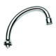 Grohe Bec de robinet 13076, projection 140 mm, pivotant avec butée, chrome-1