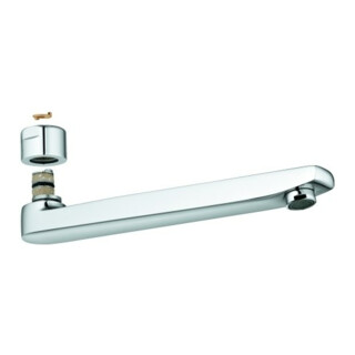 Grohe Bec en fonte 12263 chrome pour robinet Euroeco Spécial