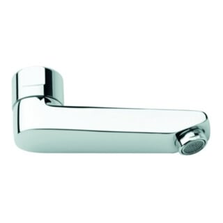 Grohe Bec verseur fonte 13137 Déport 115 mm chrome
