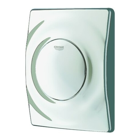 Grohe Abdeckplatte Surf mattchrom, manuelle Auslösung für Urinal