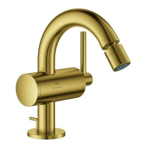 Grohe Bidet-Einhebelmischer Atrio 1/2", Abl.garn, cool sunrise gebürstet