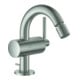 Grohe Bidet-Einhebelmischer Atrio 1/2", Ablaufgarnitur, supersteel-1