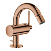 Grohe Bidet-Einhebelmischer Atrio 1/2", Ablaufgarnitur, warm sunset
