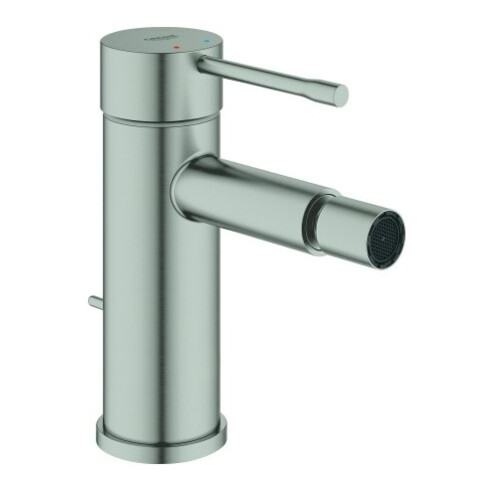 Grohe Bidet-Einhebelmischer Essence 1/2", mit Ablaufgarnitur, supersteel