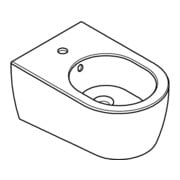 Grohe Bidet mural Essence en céramique alp-we PureGuard, 1 trou avec trop-plein-3