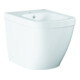 Grohe Bidet sur pied Euro Céramique blanc alpin, 1 trou robinet avec trop-plein-1