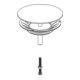 Grohe Bouchon 42577 pour évier de cuisine en acier inoxydable-4