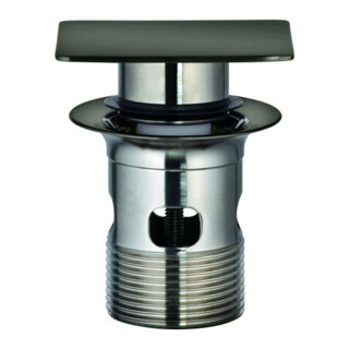 Grohe Bouchon de vidange avec calice, graphite dur brossé