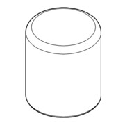 Grohe Bouton de commutation 64309 blanc lune-3