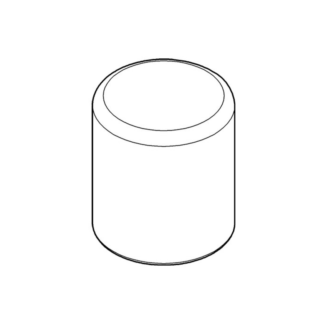 Grohe Bouton de commutation 64309 blanc lune