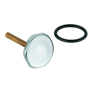 Grohe Bouton-poussoir 43910 complet, chrome, PG 12