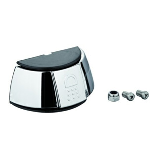 Grohe Bouton-poussoir 46106 pour Europlus/Eurowing plaque de baignoire chrome