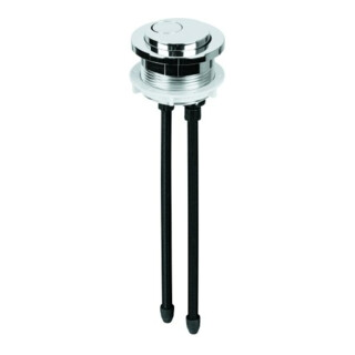 Grohe Bouton-poussoir 49526 2 volumes pour réservoir céramique chrome