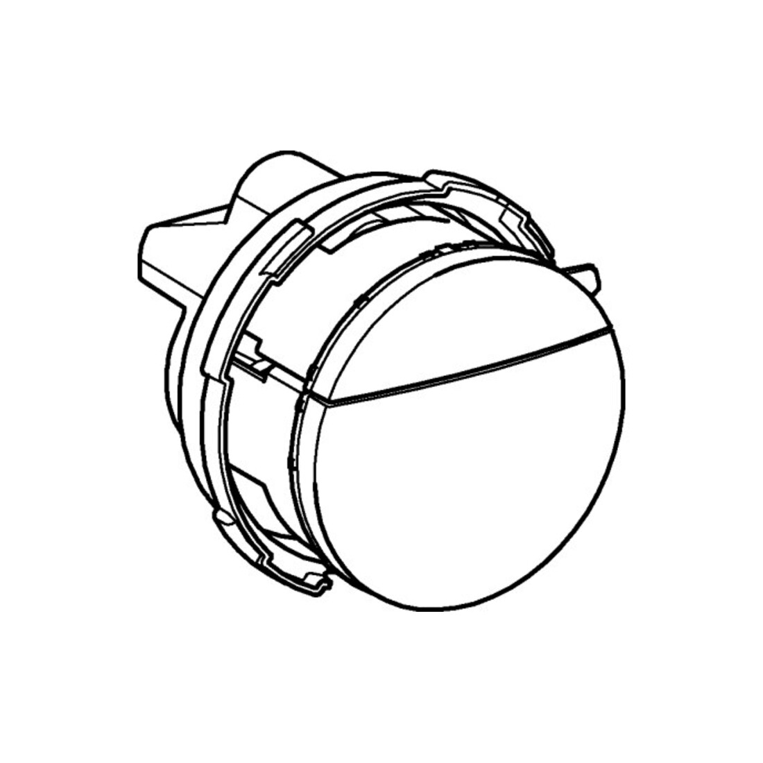 Grohe Bouton-poussoir 66997 chrome